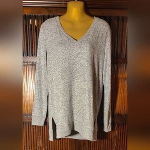 New with tags Lucky brand Gray Heather sweater size medium